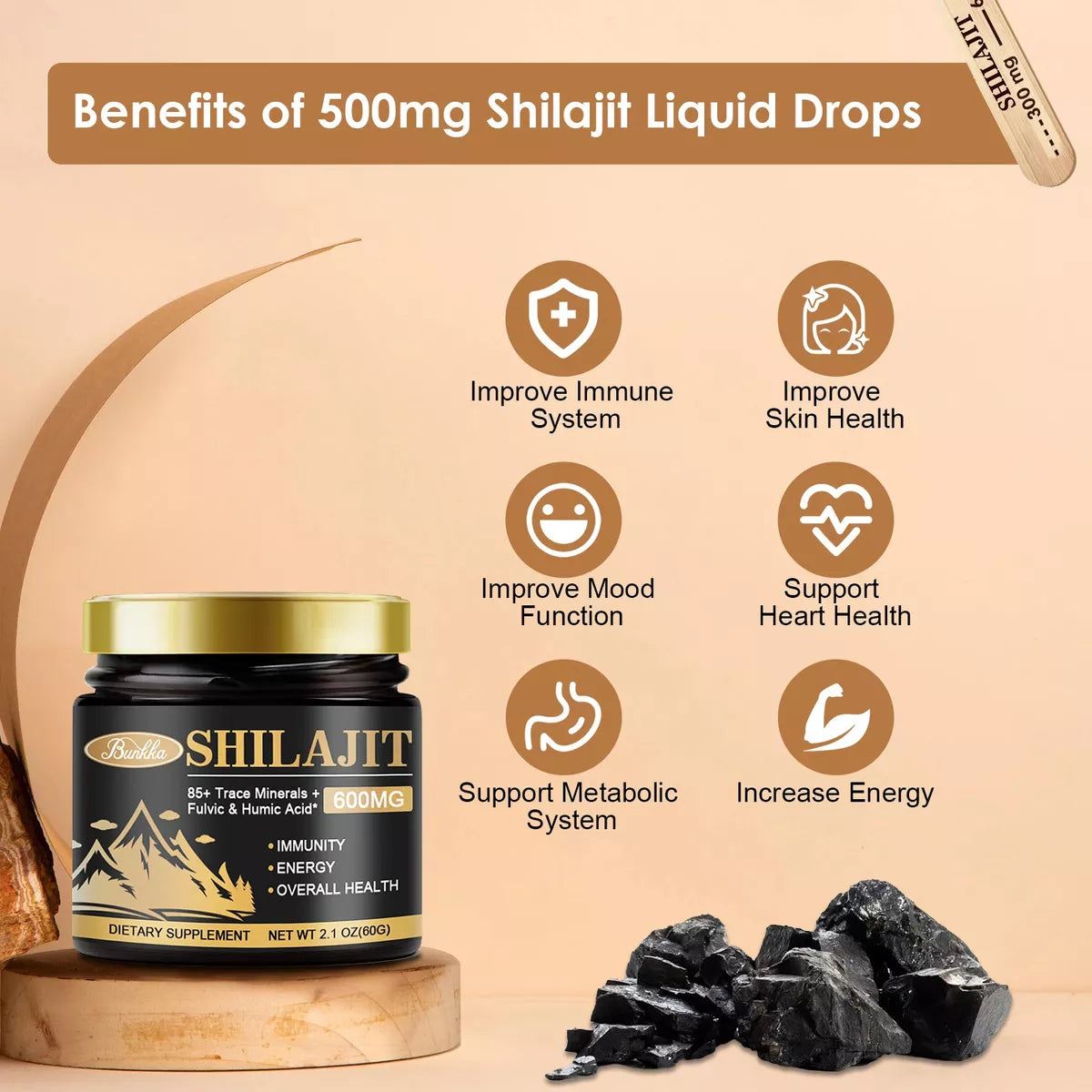 Shilajit Resina Original Himalaya