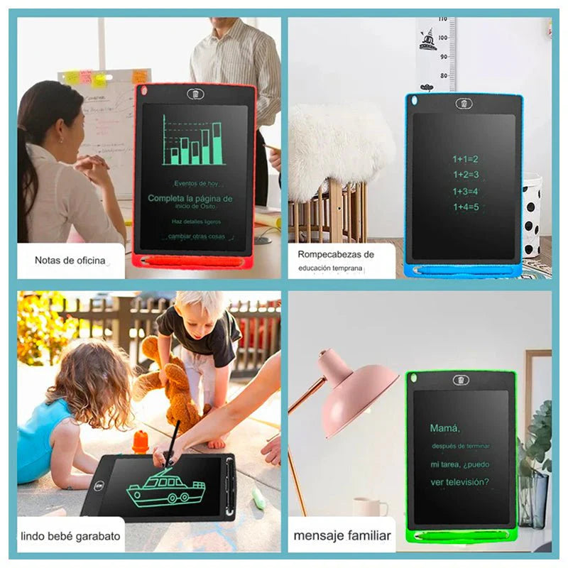 Tablet LCD de Dibujo Borrable, Pizarra Mágica